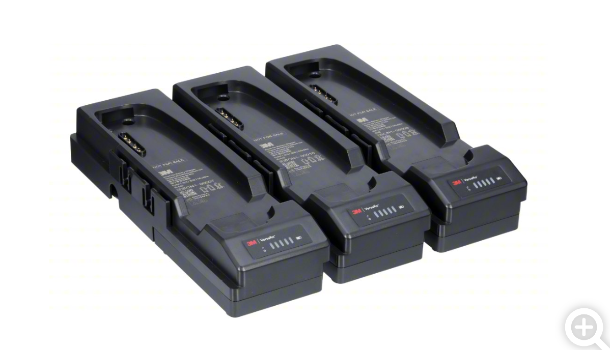 3-Unit PAPR Battery Charger