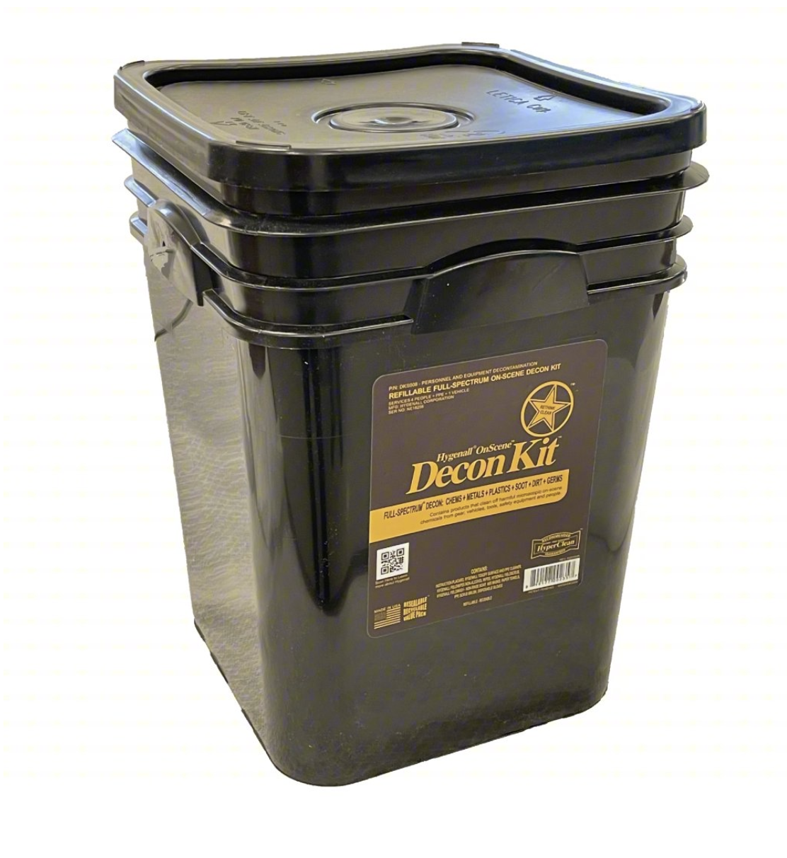 Hazardous Material Disposal Bags  - 30 Gallon Bags - 24 per