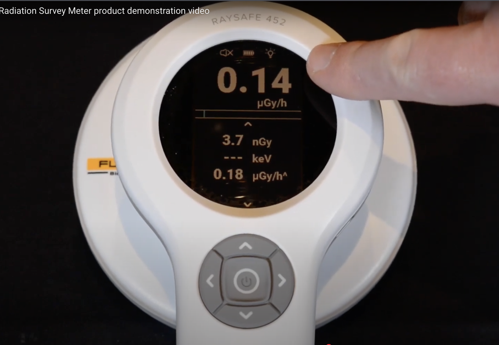 Radiation Survey Meter - High-range to 100 R/hr.