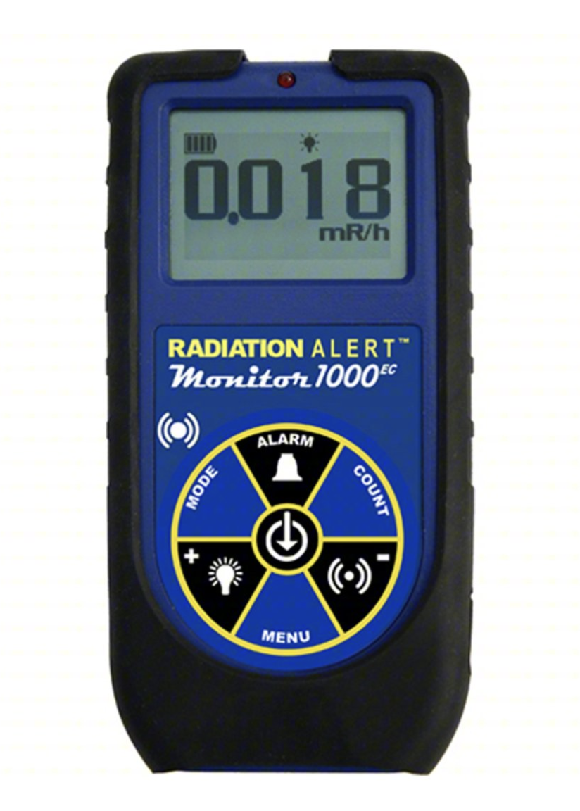Radiation Alert Monitor to 1 R/hr.