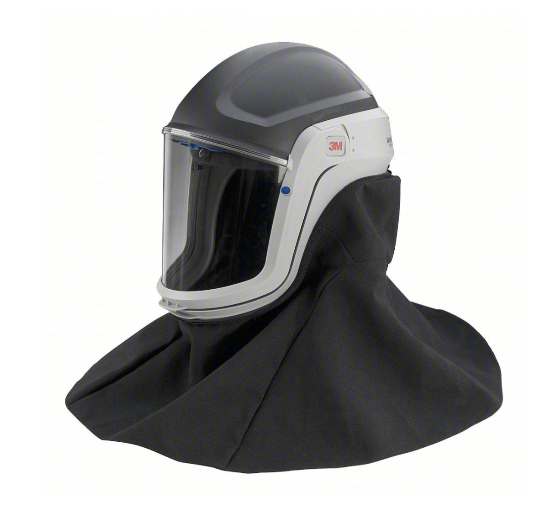 Highest Rated - Fallout Helmet PAPR Headgear with Flame Resistant Shroud