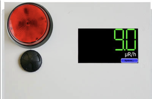 Radiation Alert Area Monitor to 16 REM/hr.
