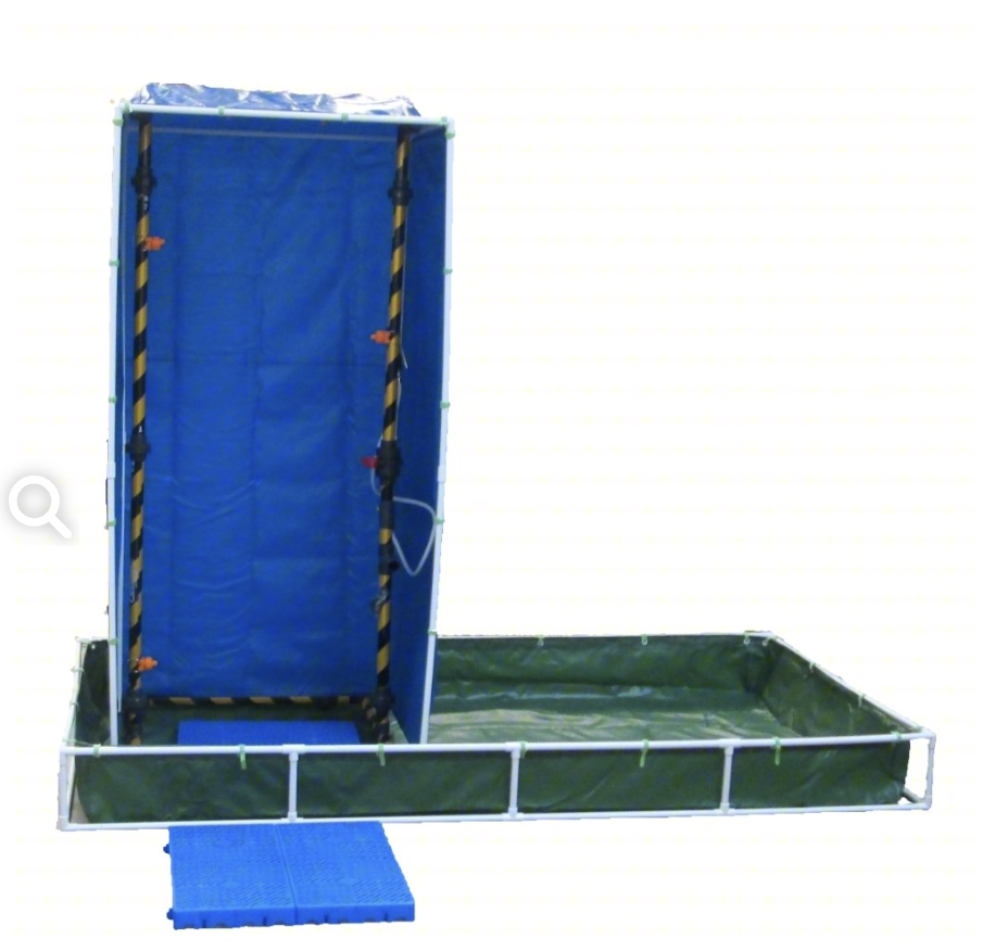 Portable Decontamination Shower Unit