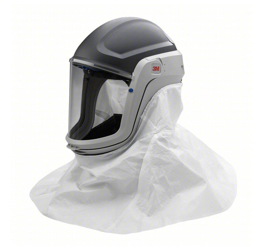 Premium Particle-rated PAPR Helmet with Face Shield & Shroud