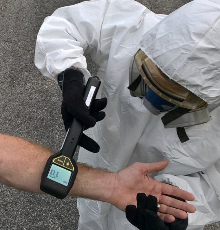 Frisker Radiation Detector - 0-50 mR/hr.