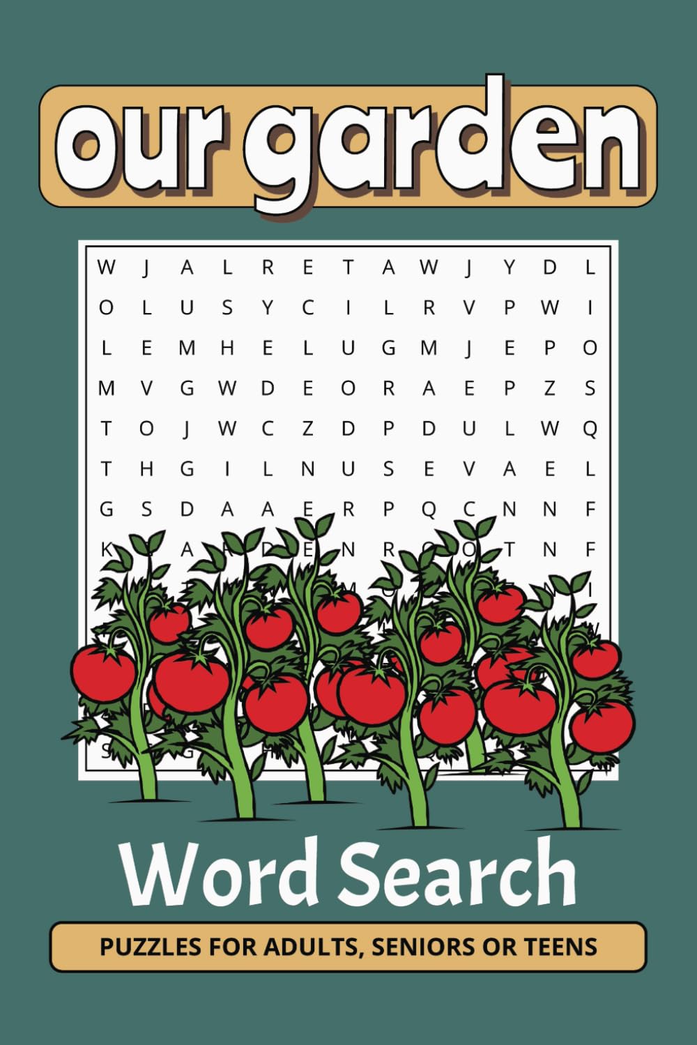 Grow Your Brain! GARDENING Word Search Puzzle Book