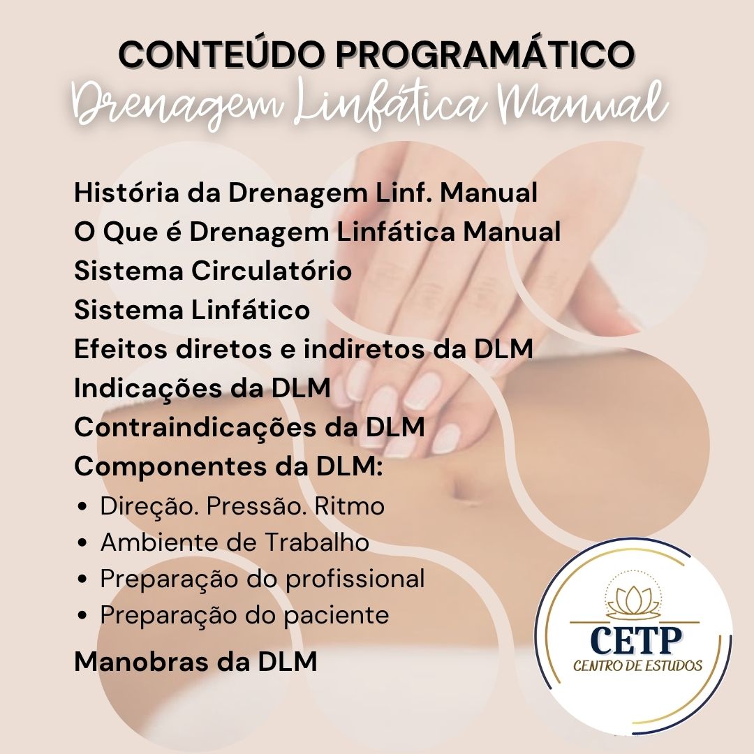 Drenagem Linfática Manual - Facial e Corporal