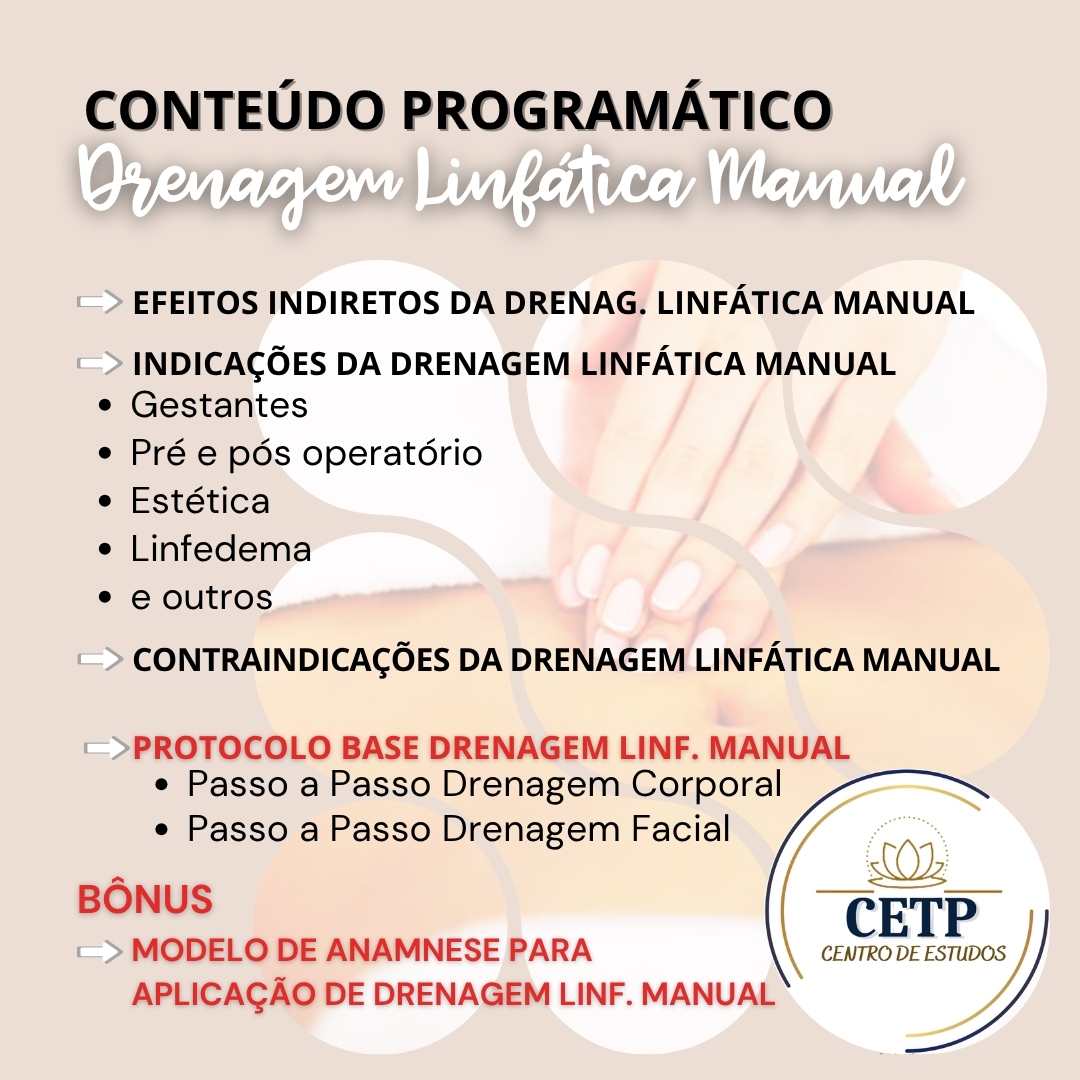 DRENAGEM LINFÁTICA MANUAL