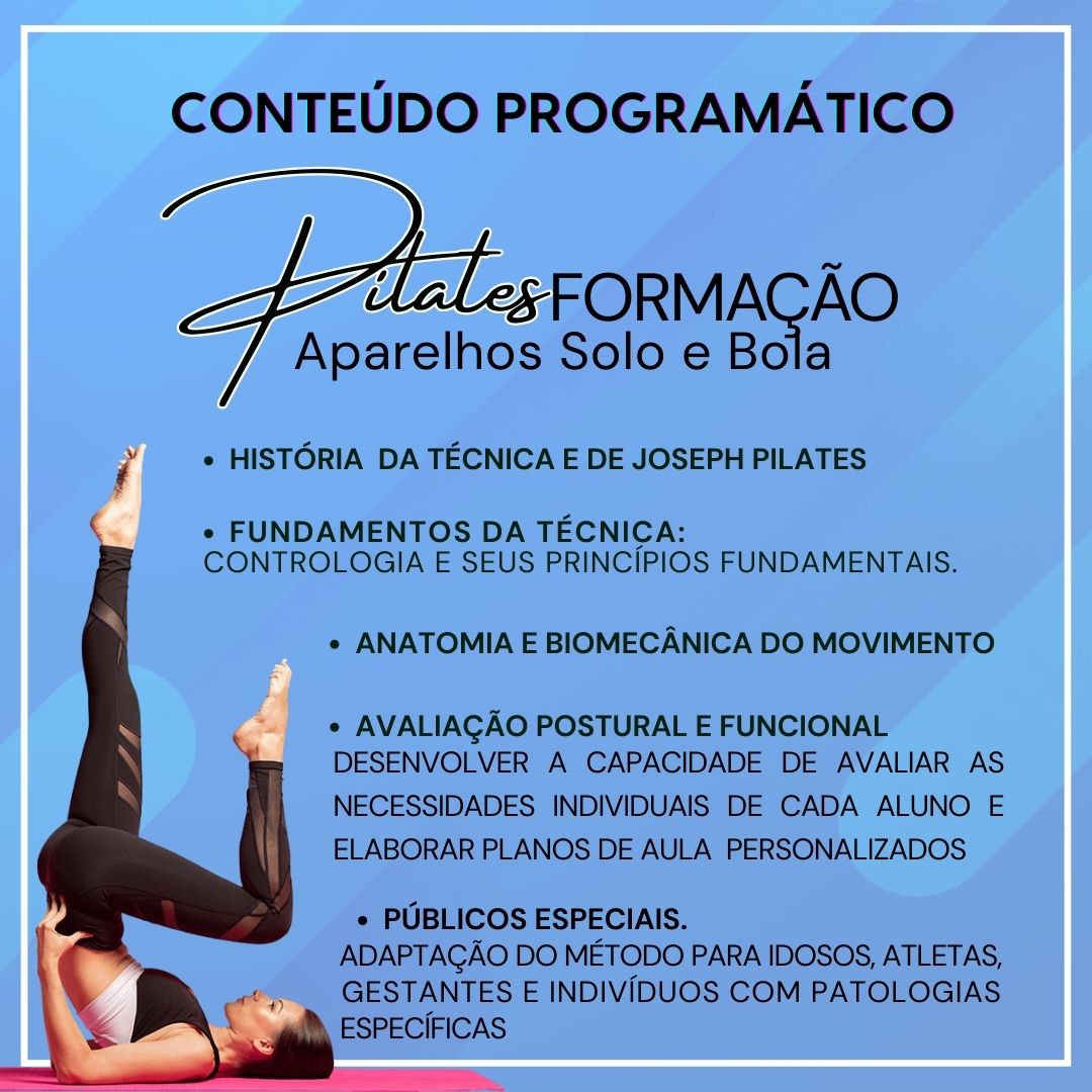 FORMAÇÃO PILATES COMPLETO