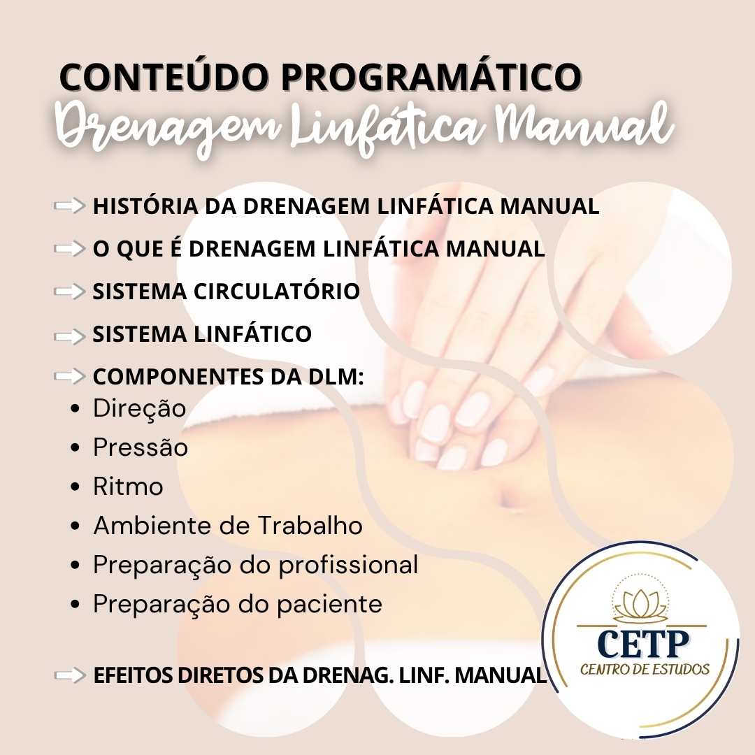 DRENAGEM LINFÁTICA MANUAL