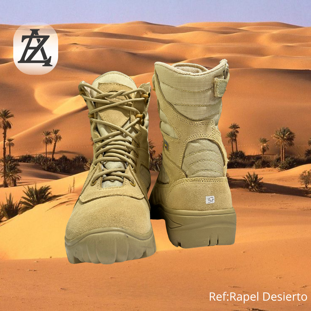 Bota táctica Rapel Desierto