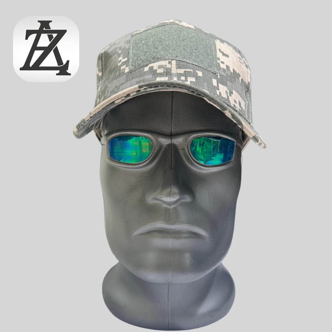 Gorra camuflada militar
