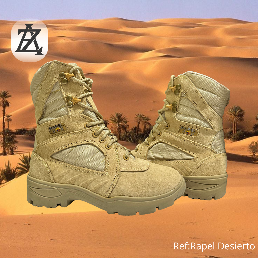 Bota táctica Rapel Desierto