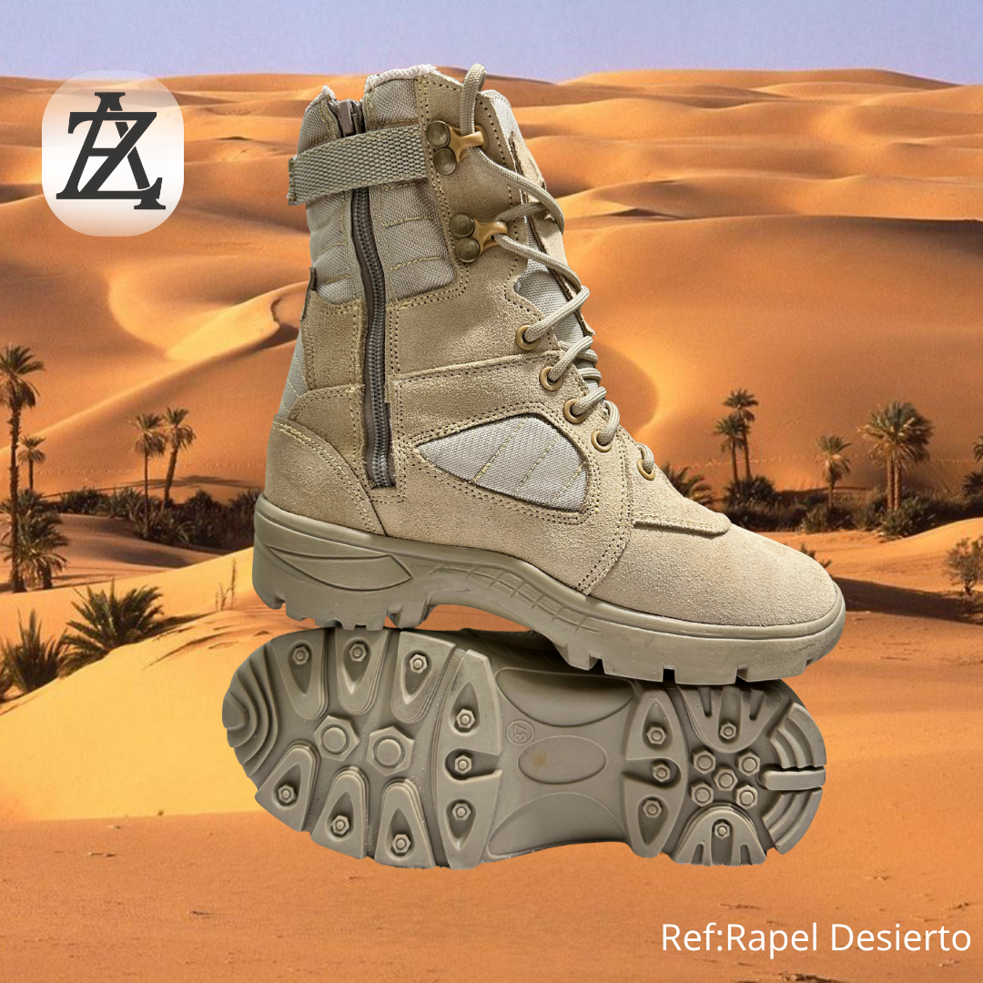 Bota táctica Rapel Desierto
