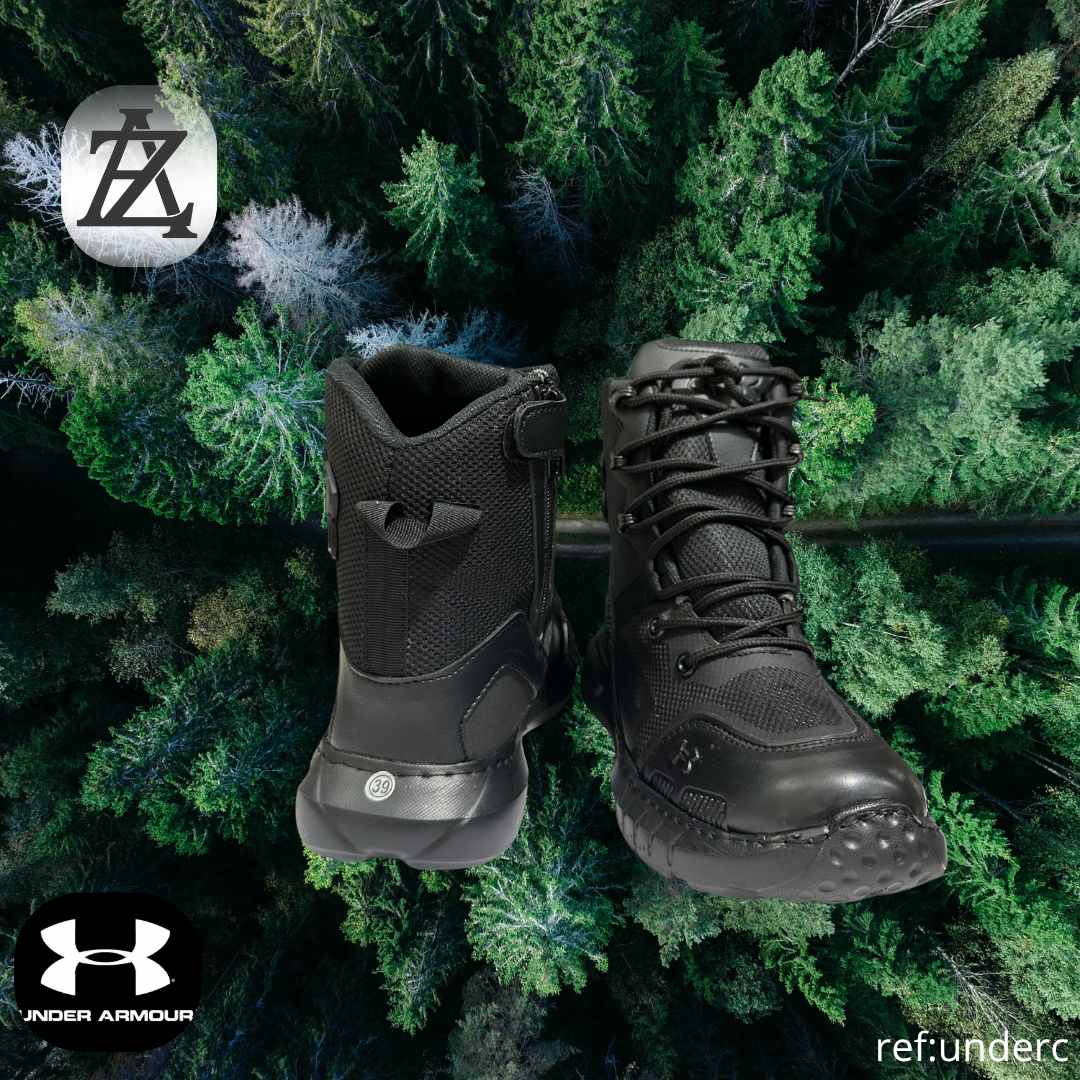 Botas tácticas Under cremallera 