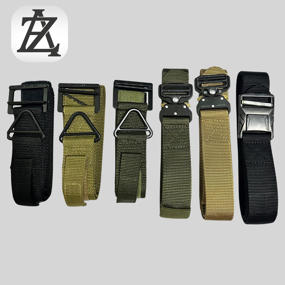 Cinturones tácticos de hebilla rápida, varias referencias