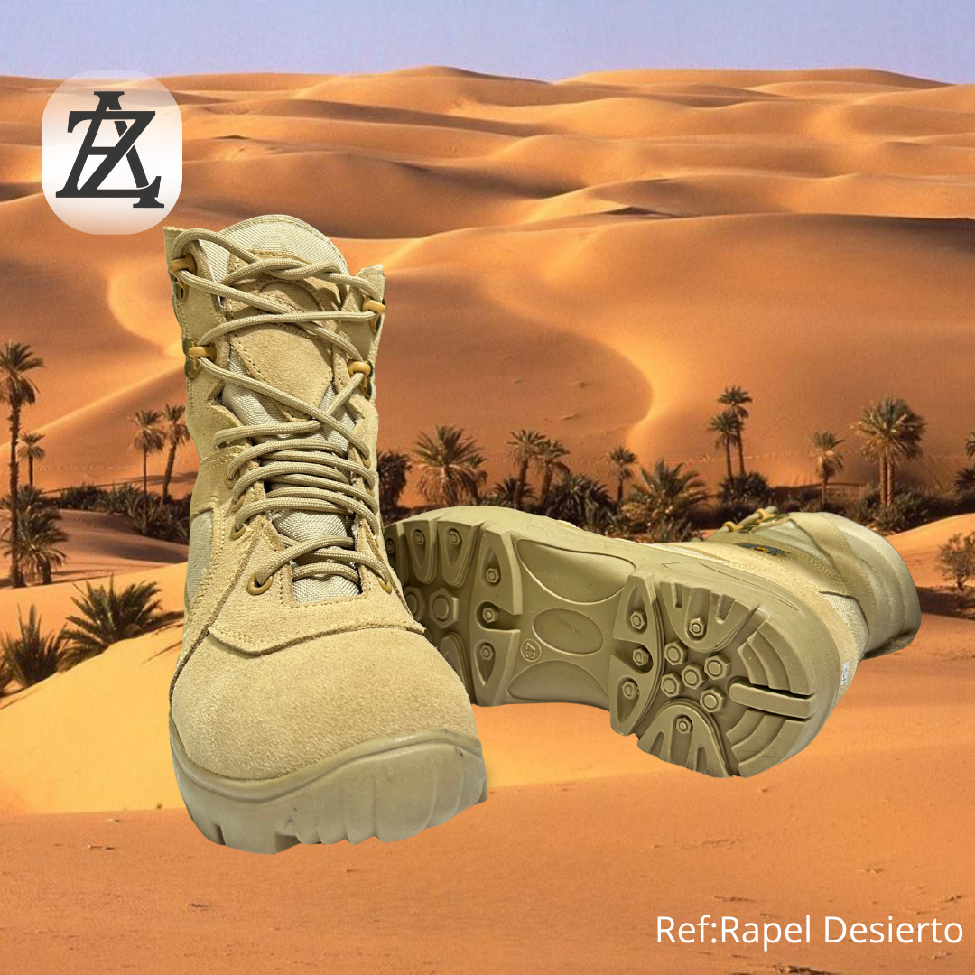 Bota táctica Rapel Desierto