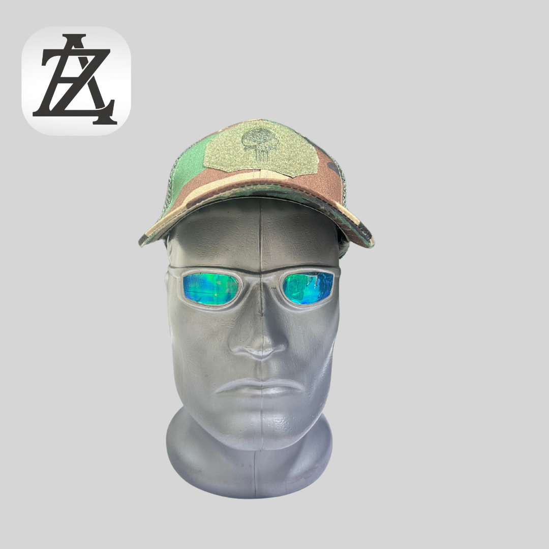 Gorra camuflada militar