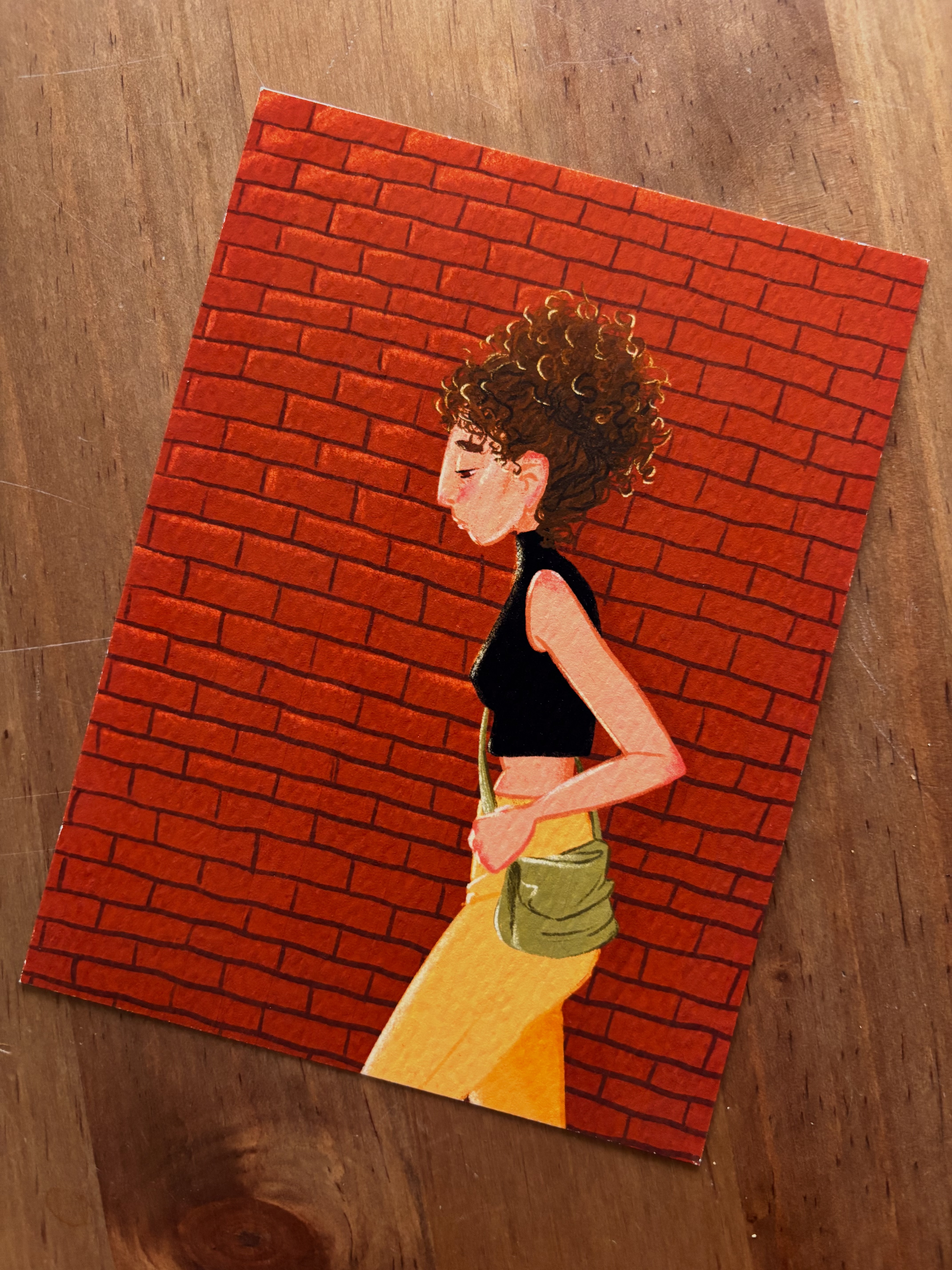 “Curly Girl, City Day”