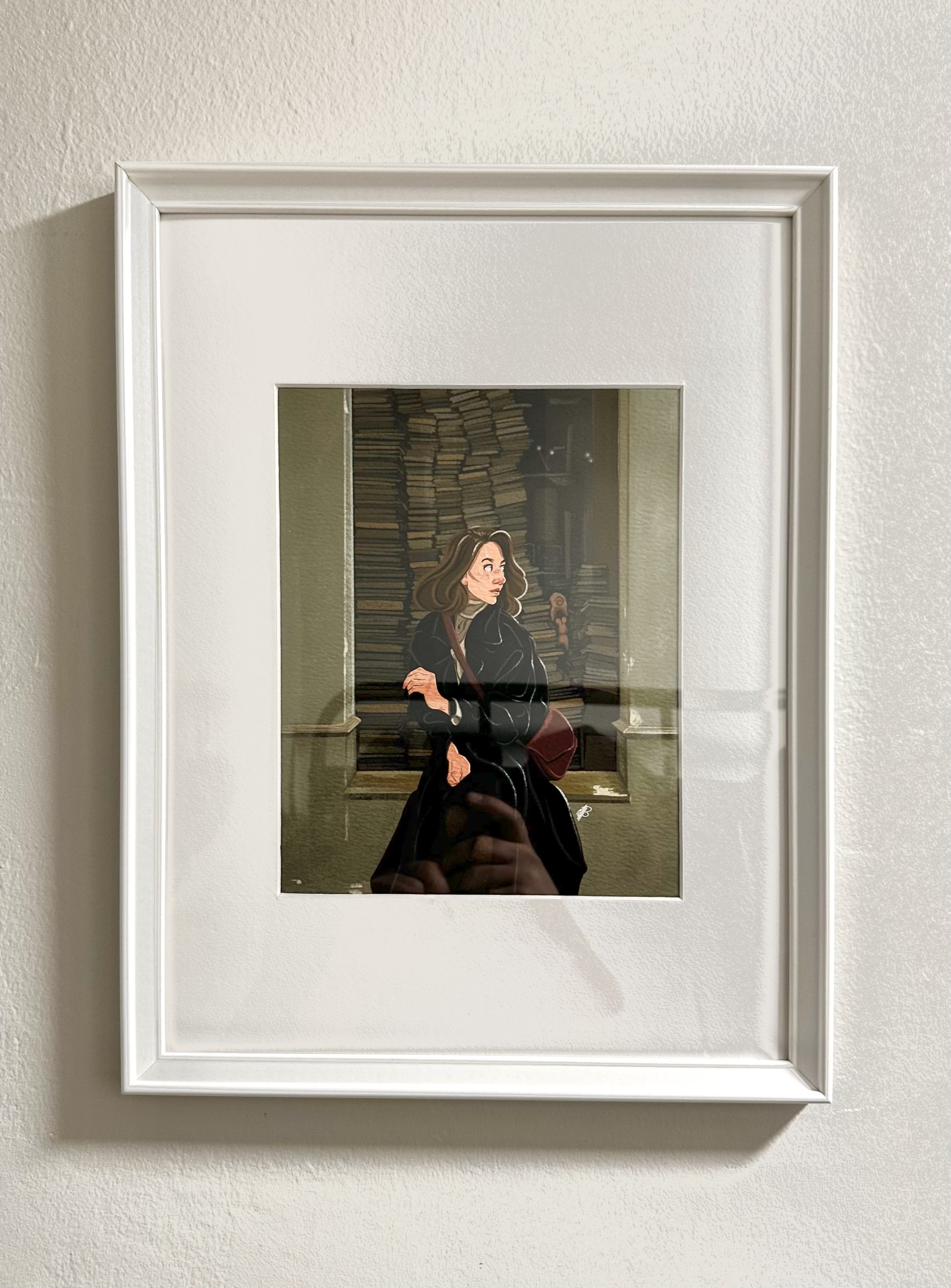 "Whispers between pages"