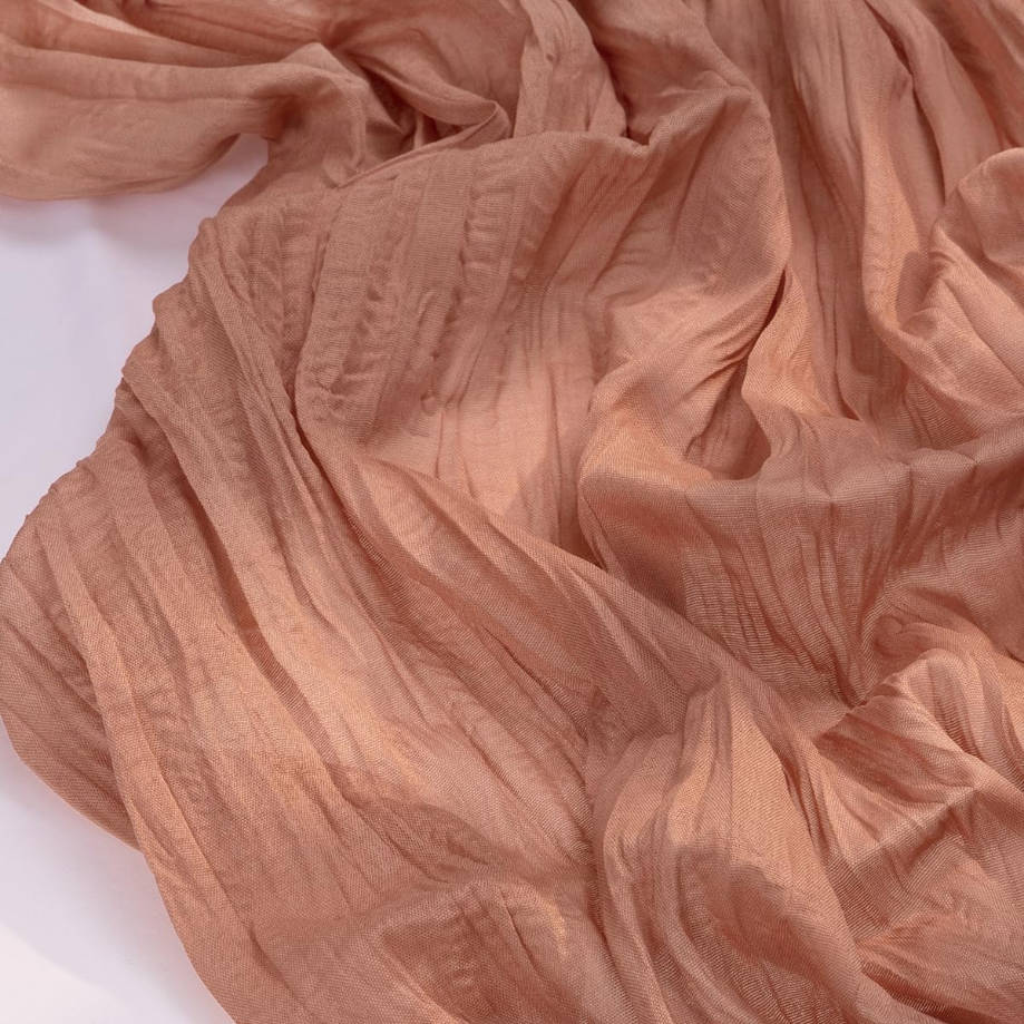 Dusty Rose Summer Cheesecloth Table Runner Boho Rustic Gauze 120 inch 10FT Cheese Cloth Runner for Wedding Party Baby Shower Birthday Home Decor Holiday Decorations