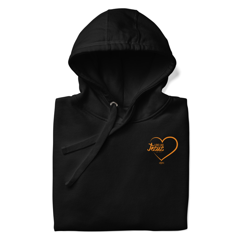 Black Love Like Jesus Unisex Hoodie