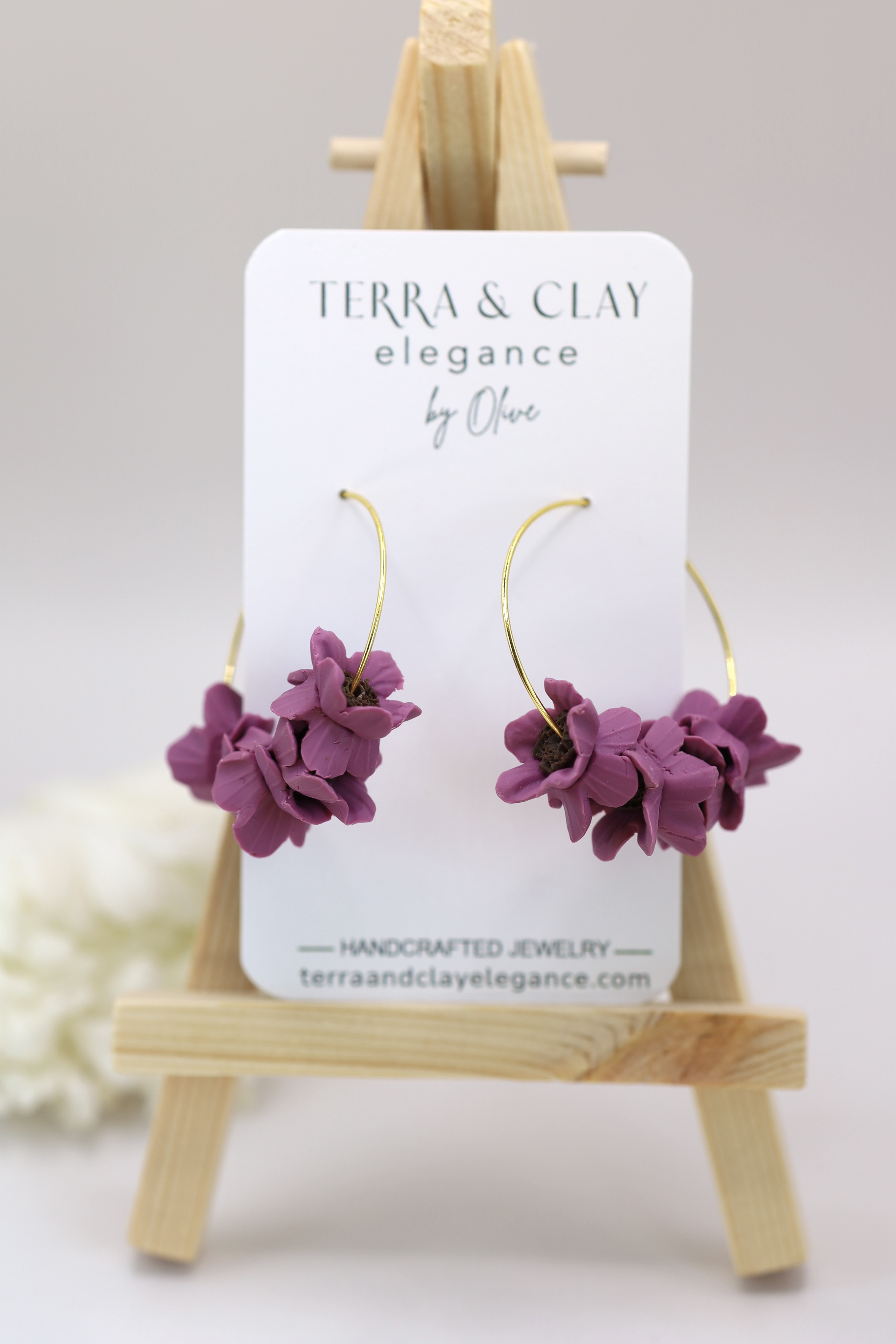 Petal Cluster Hoops