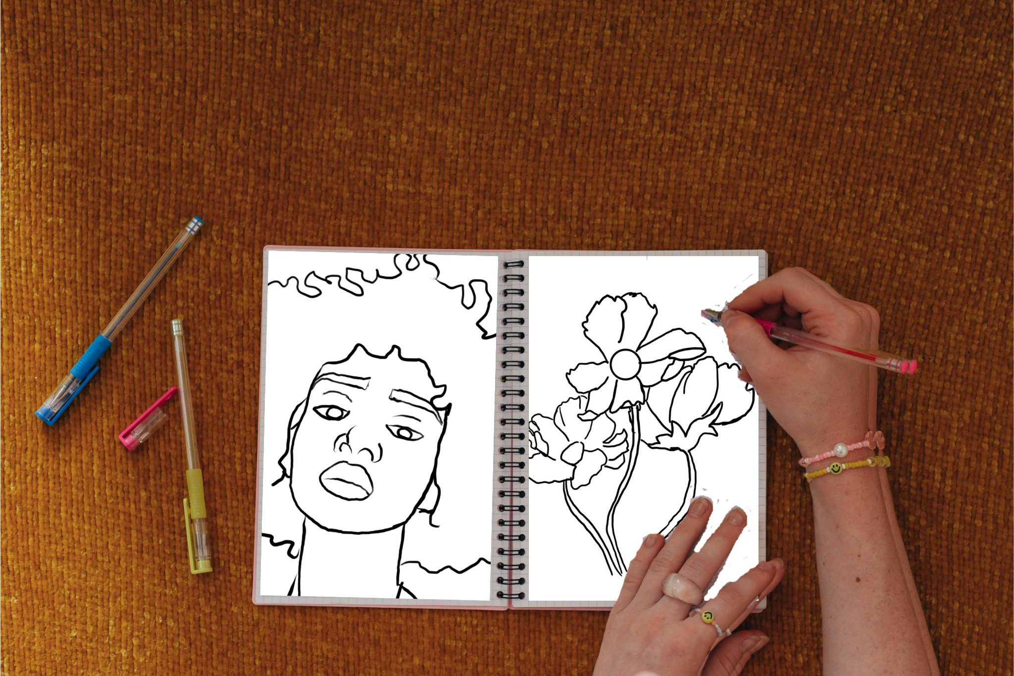 Erica McRay Art Coloring Book