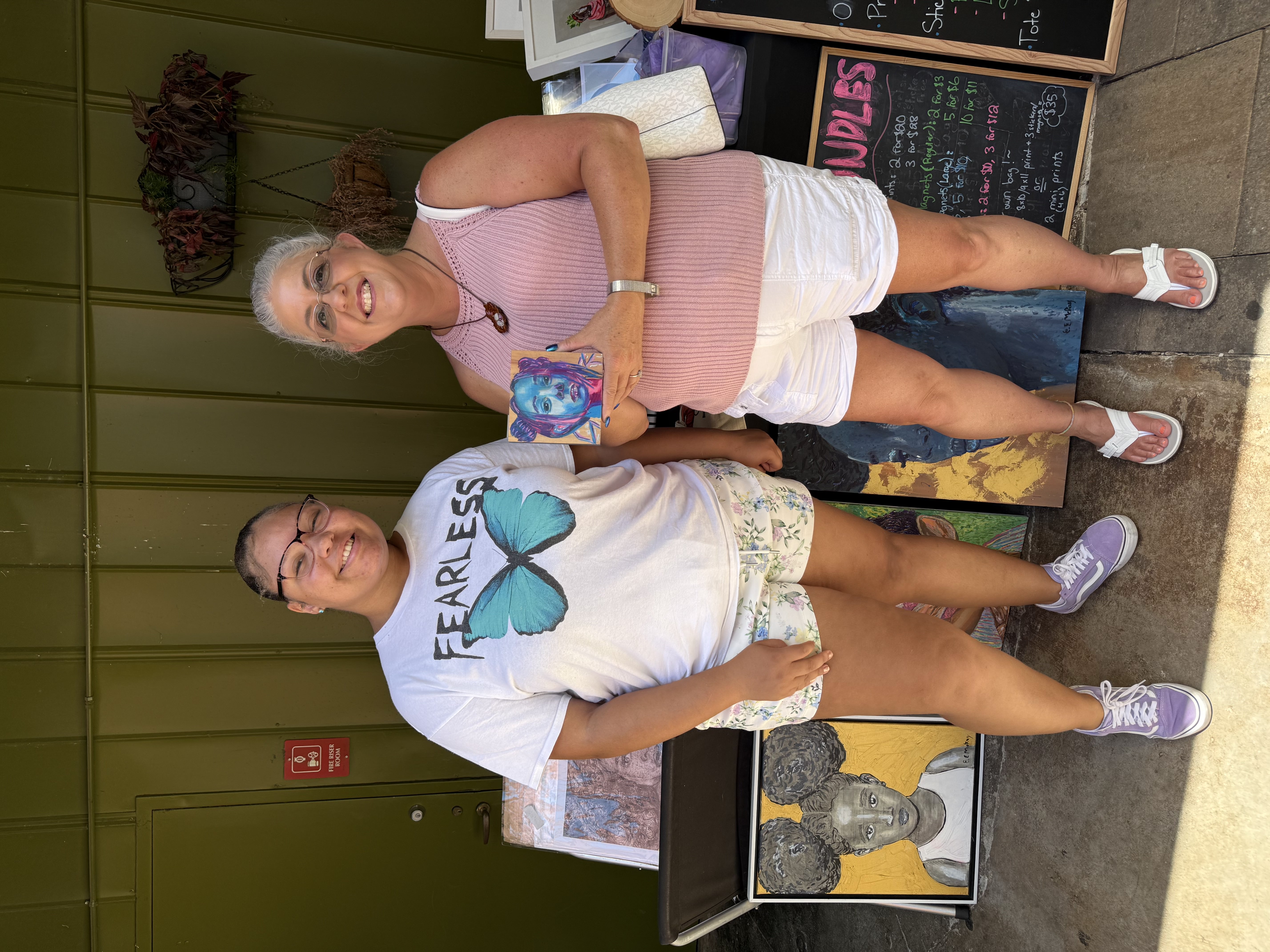 SOLD! "Colorful Girl"