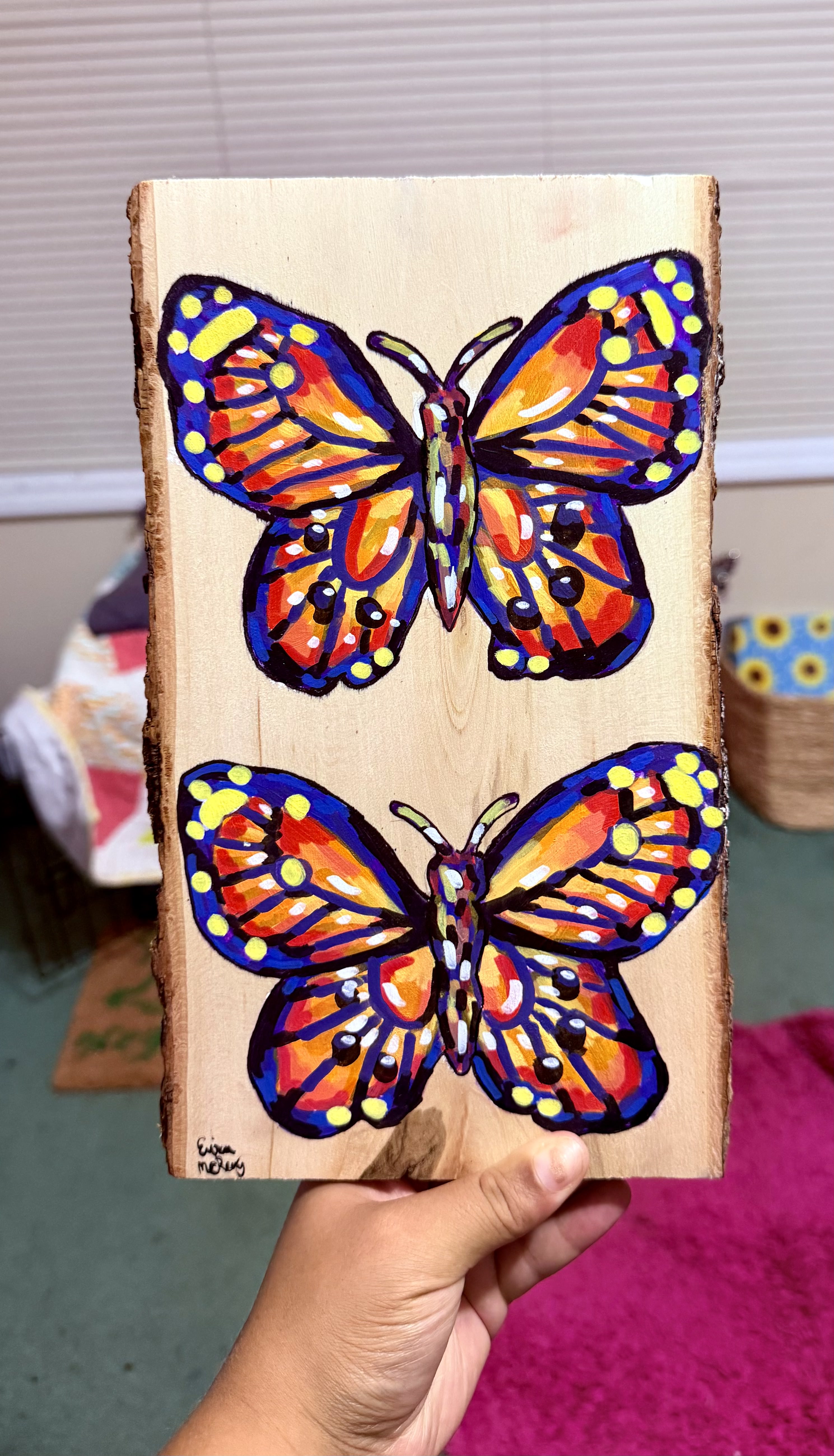 SOLD! "Dos Mariposas"