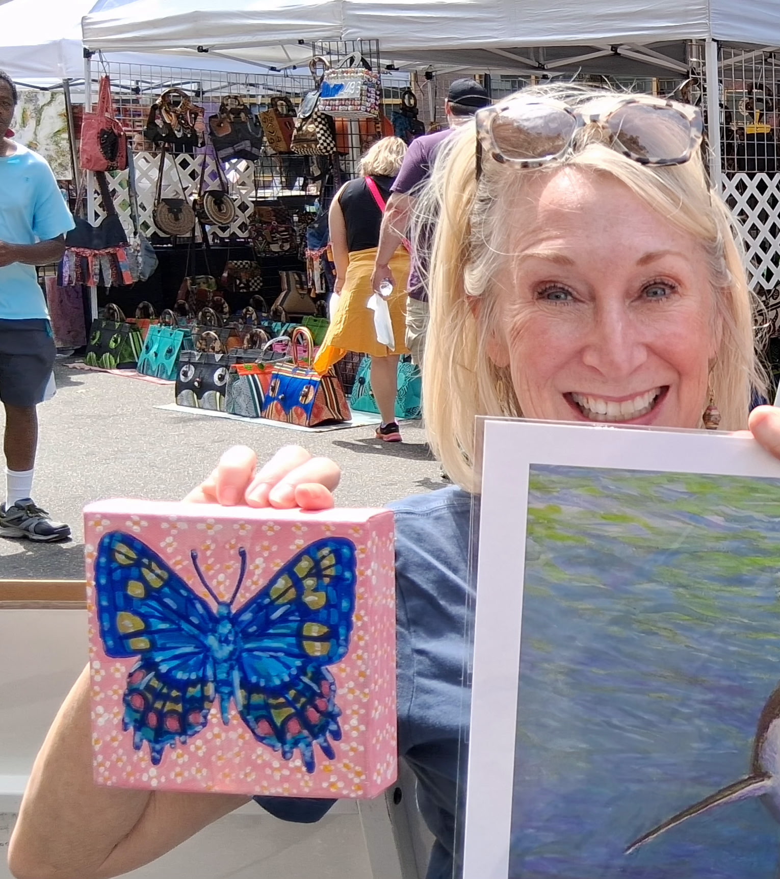 SOLD! "Blue Blossom"