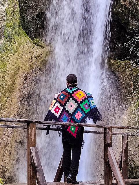 Kilim shawl