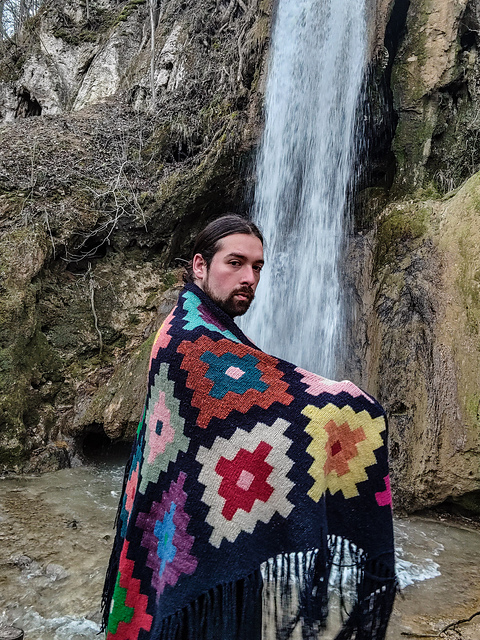 Kilim shawl