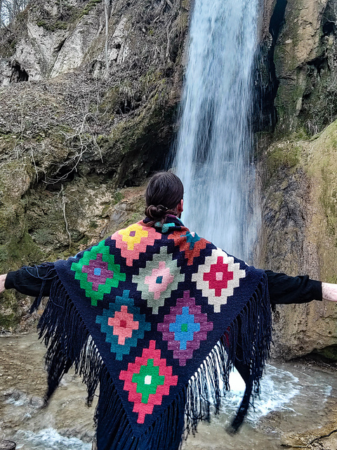 Kilim shawl