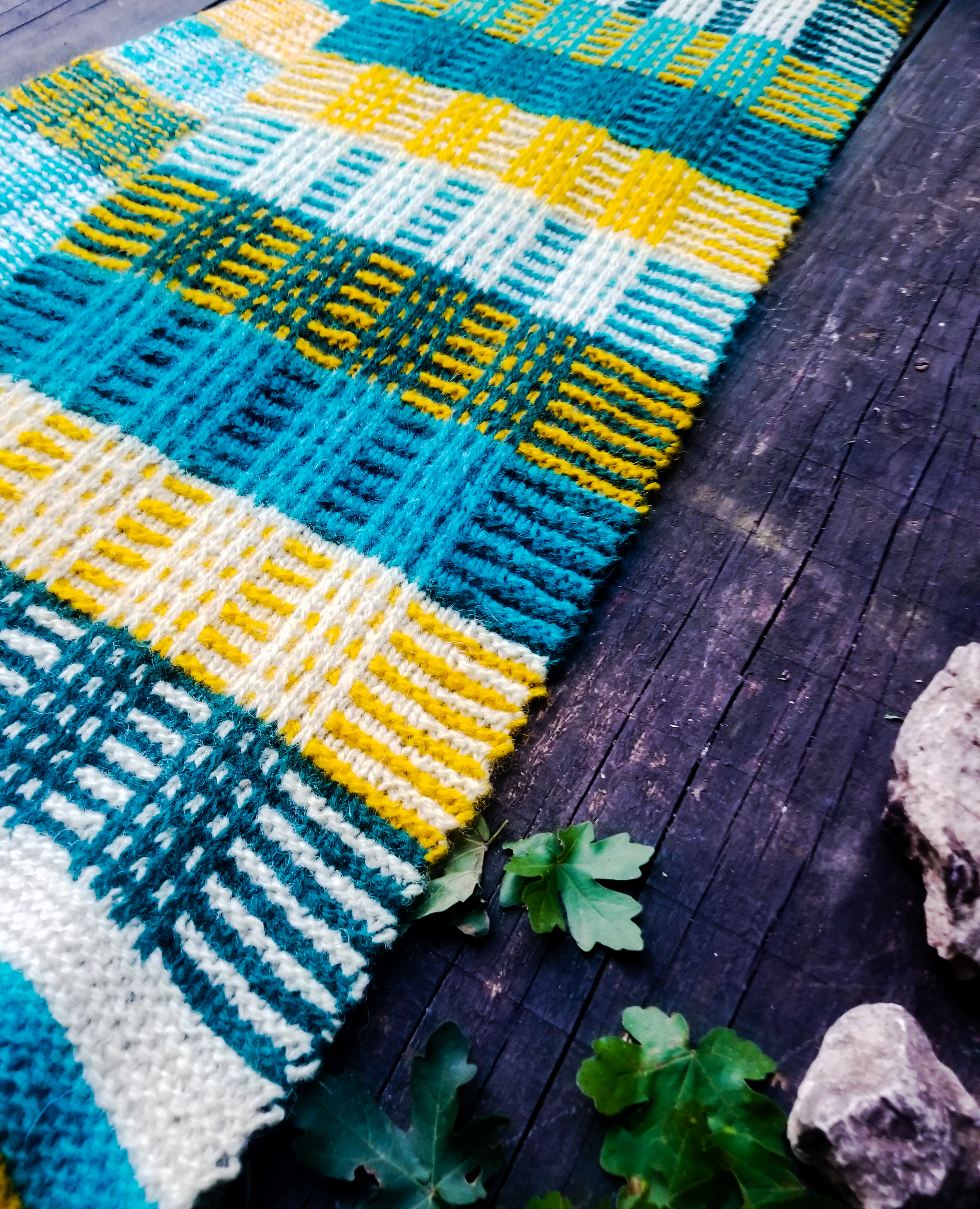 Smurfette scarf