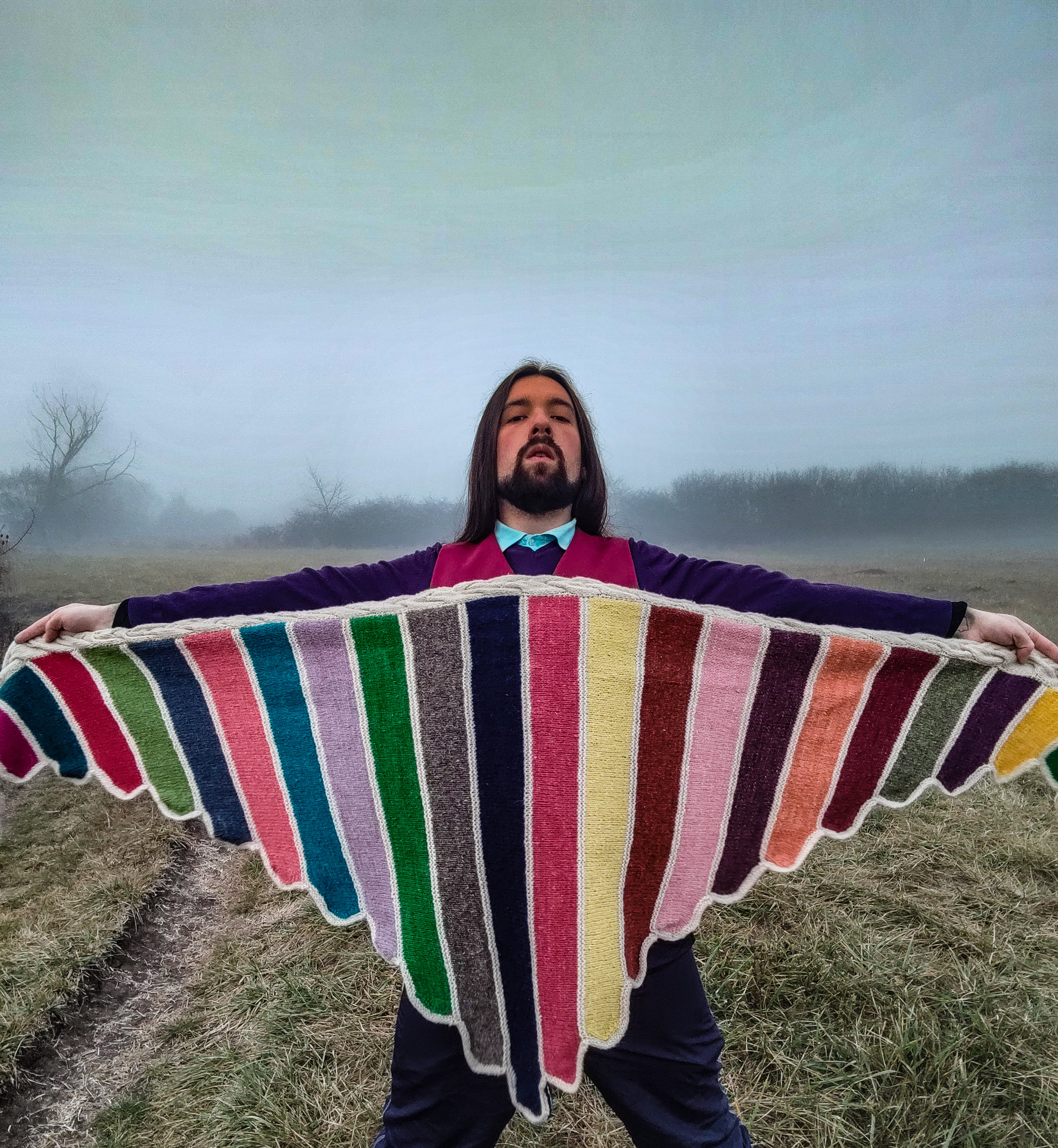 Icarus shawl 