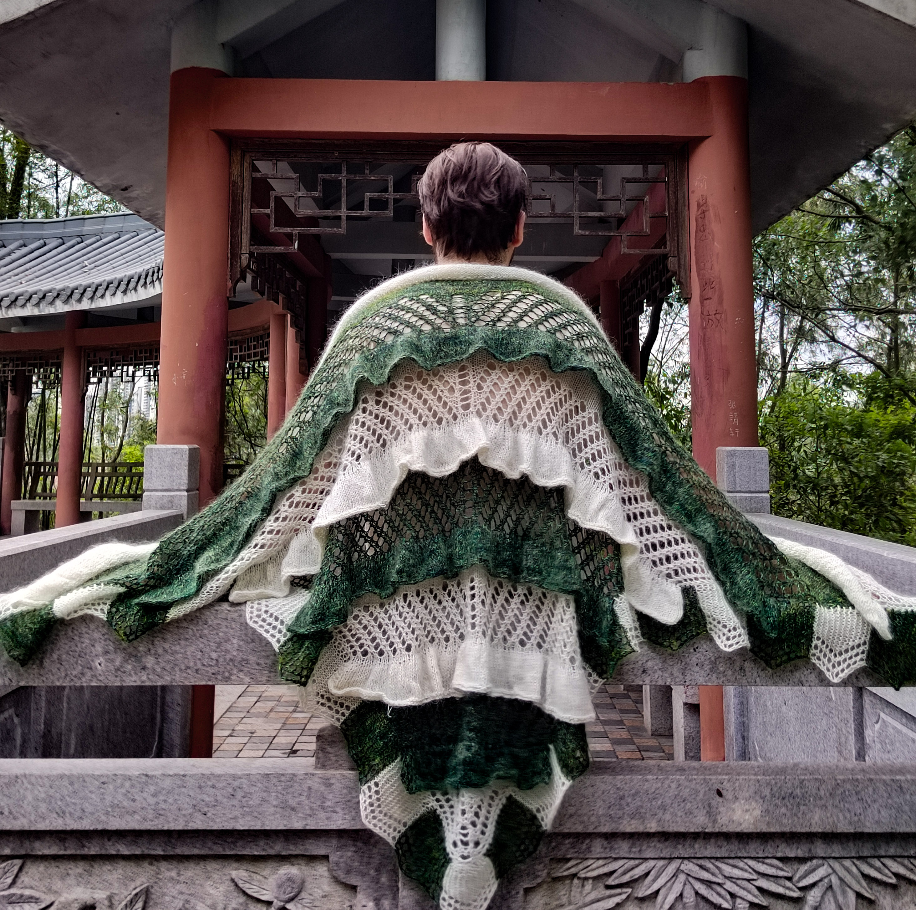 Calathea shawl