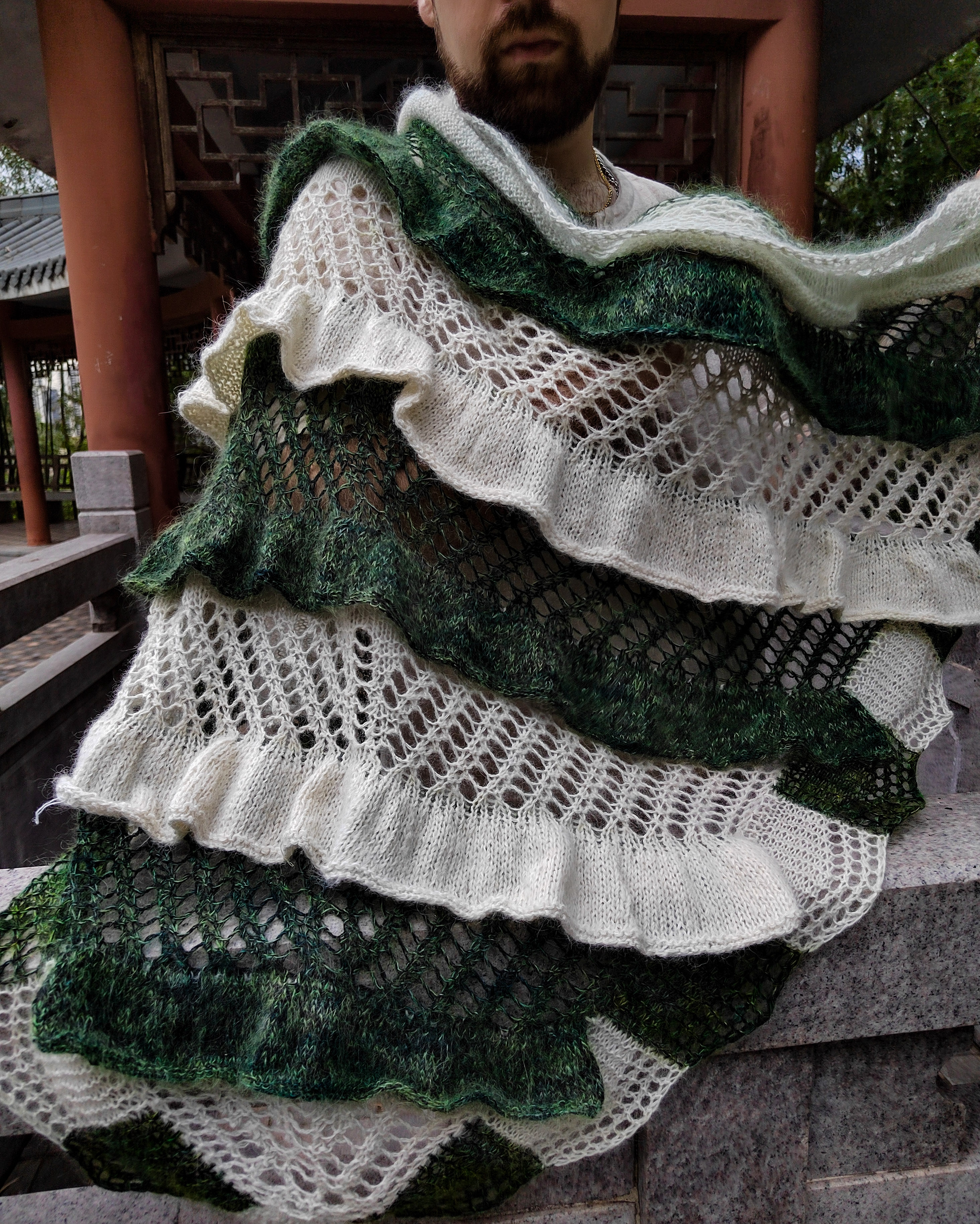 Calathea shawl