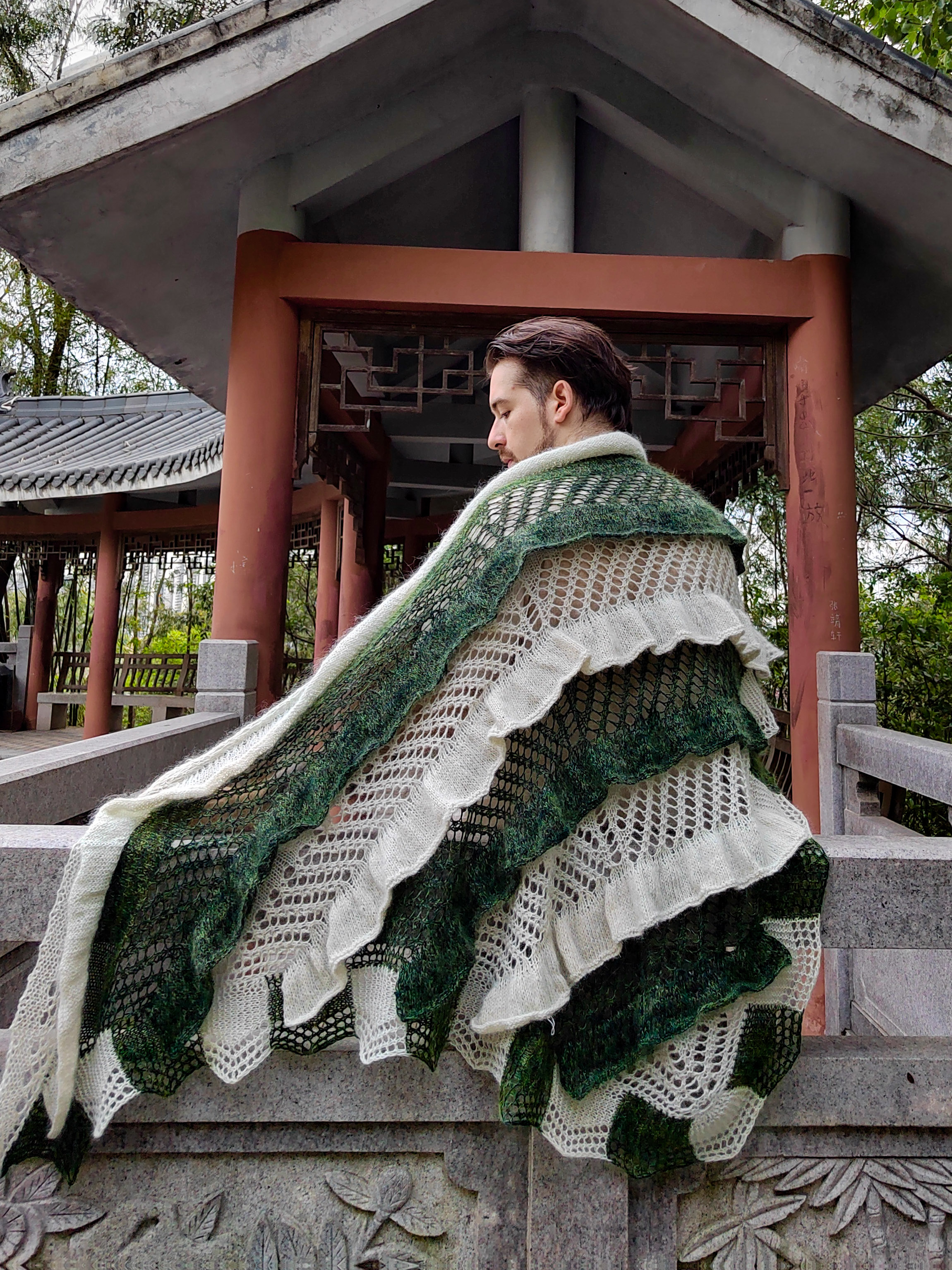 Calathea shawl