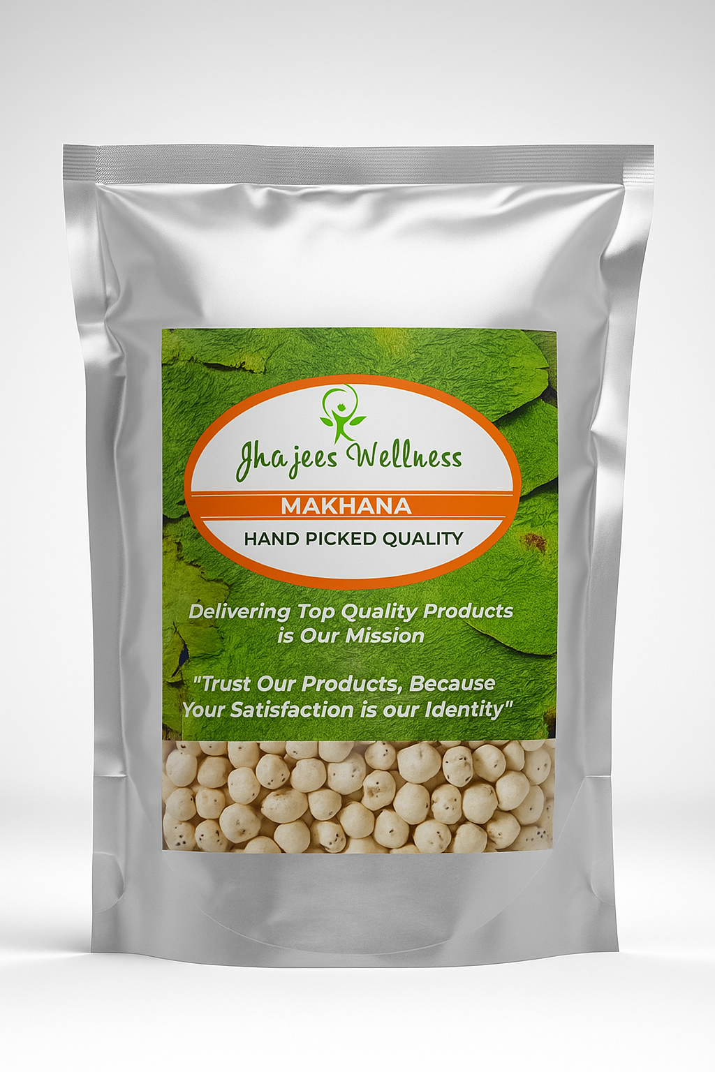Makhana Grade 4+  Lotus Seeds Fox Nuts