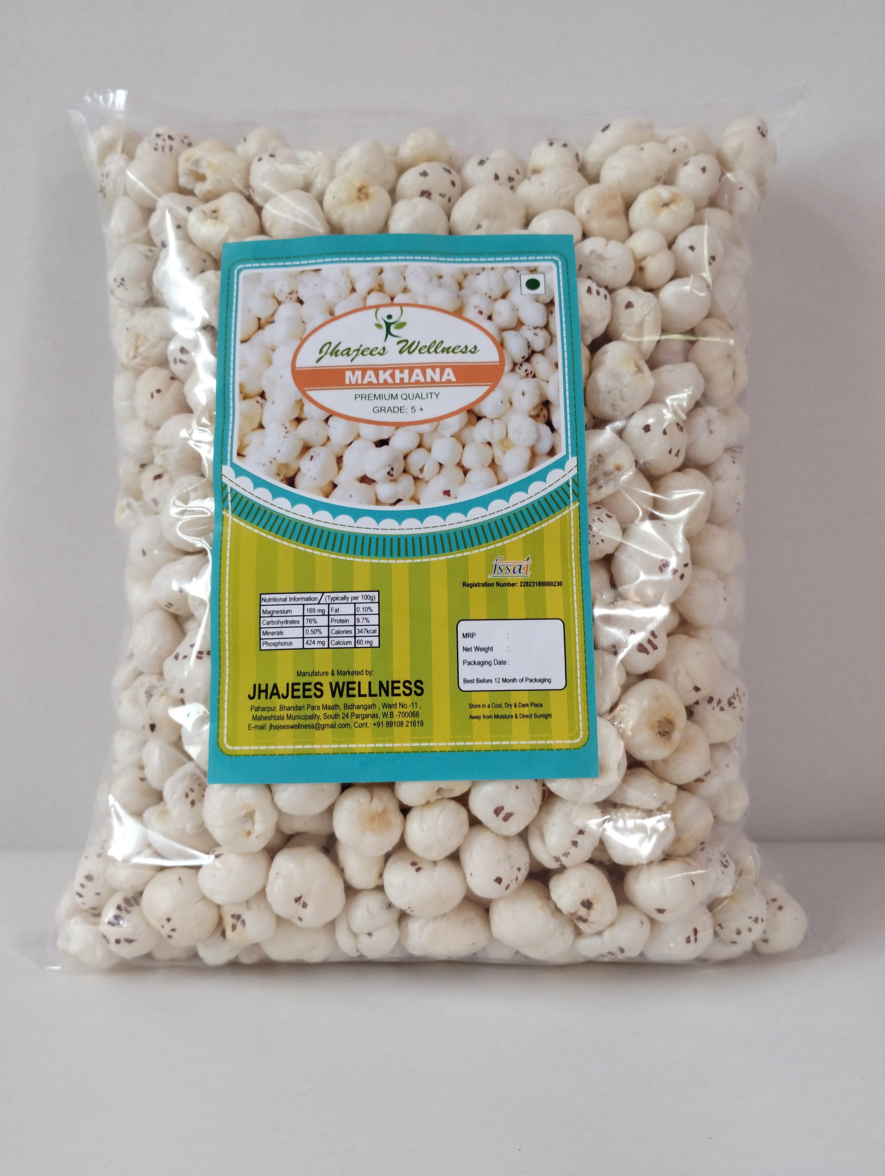 5 + Handpick Gold Makhana  / Lotus Seeds / Fox Nuts