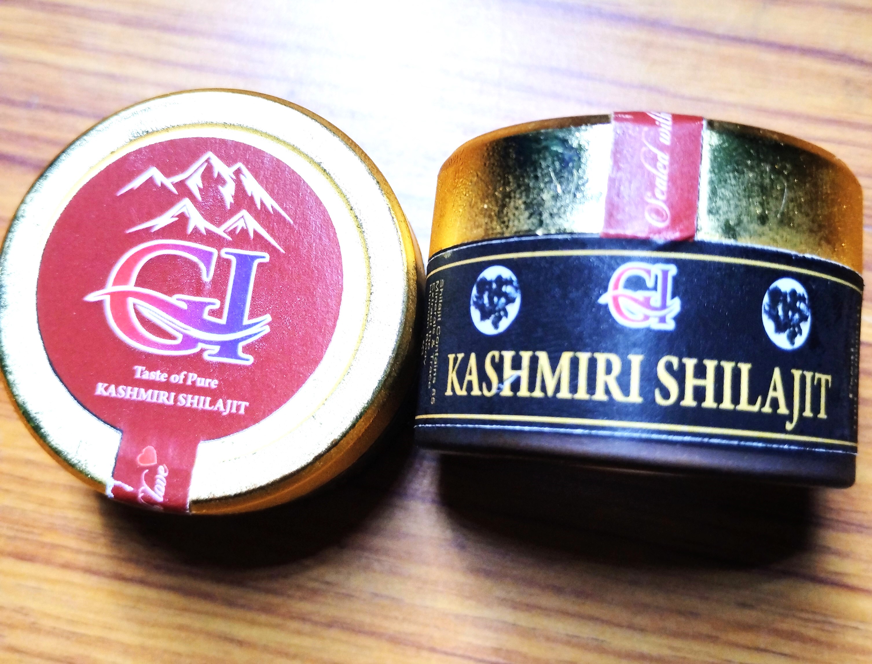 Pure Kashmiri Shilajit Resin Jars 10 gm