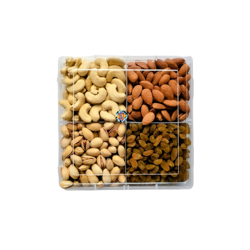  Dry Fruits Gift Pack of 800 gm ( 200 gm x 4 ) 