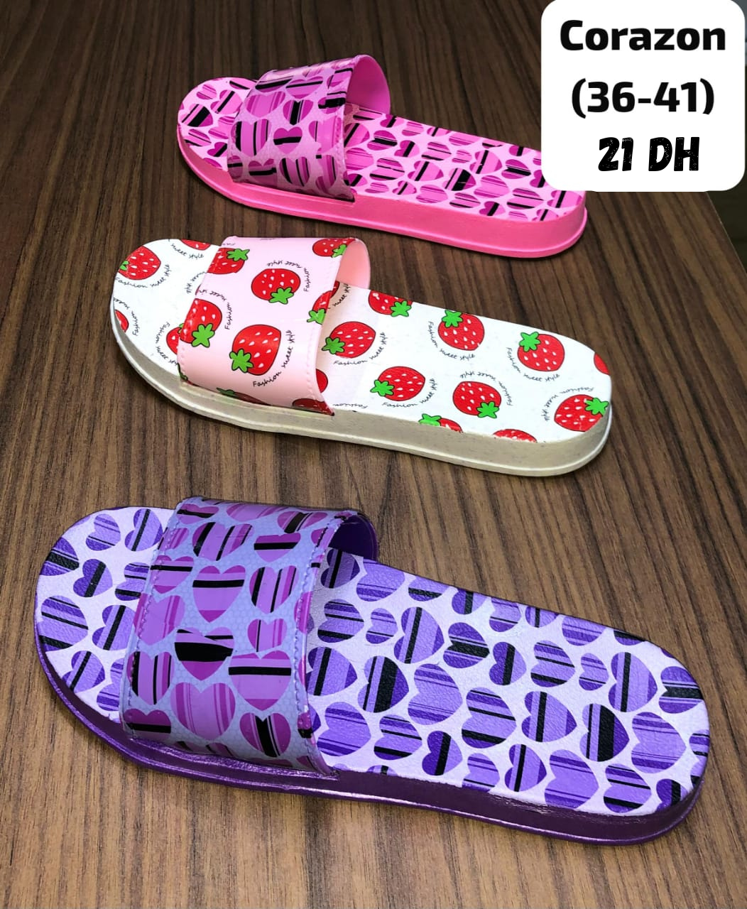 Sandales à motifs Corazon 