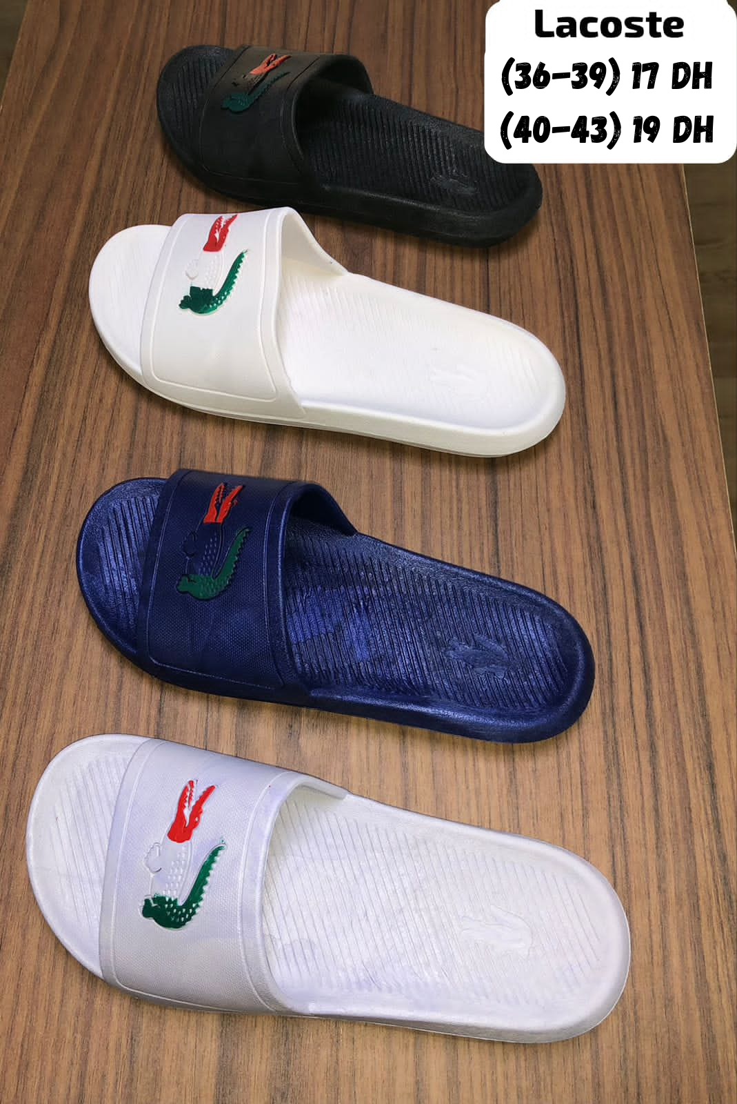 Claquettes Lacoste