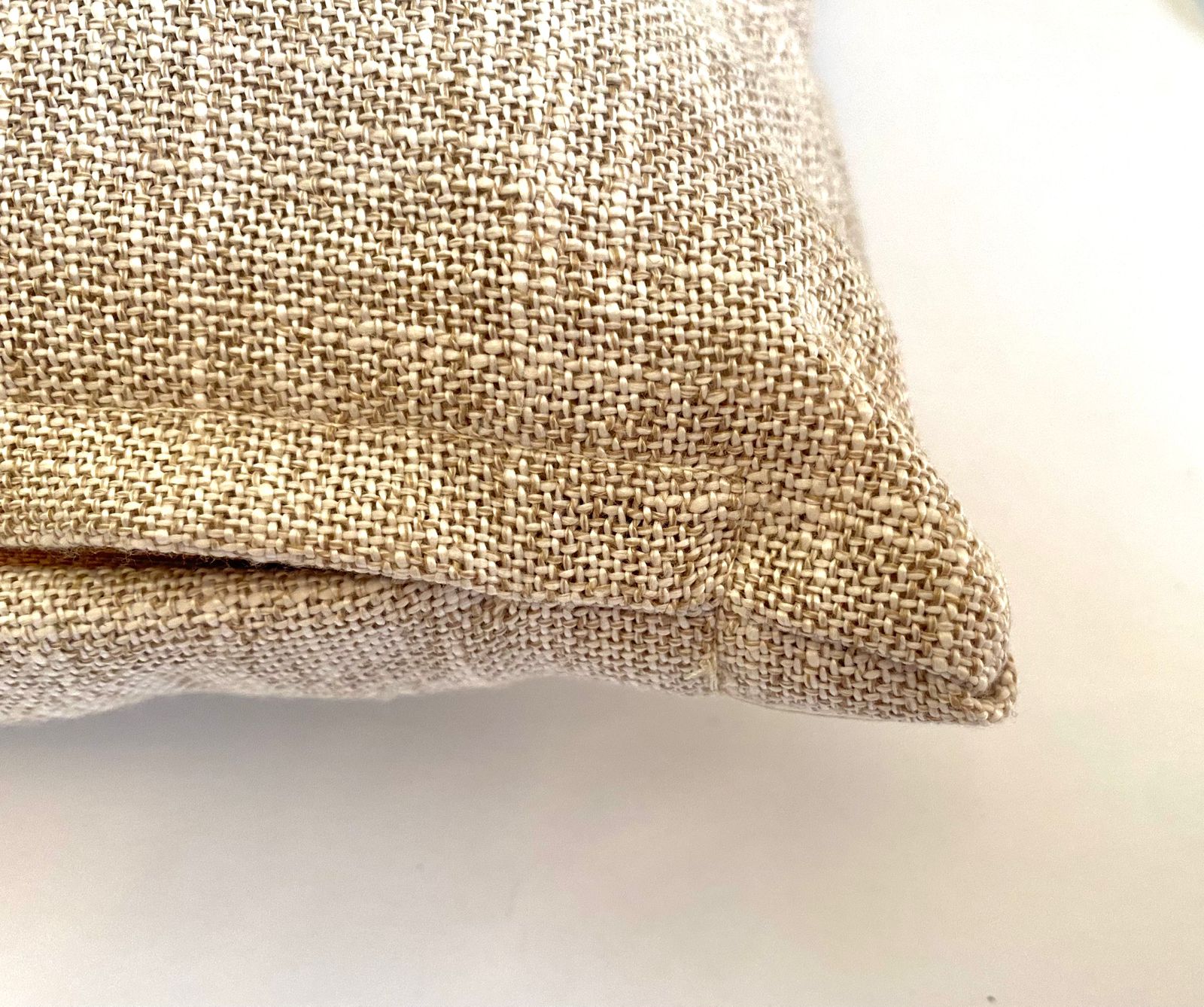 Natural Calm — Pure Linen Cushion 45x45cm Beige