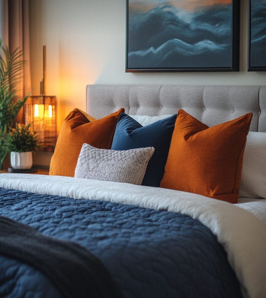 Royal Touch — Velvet Cushion 45x45cm Terracotta 