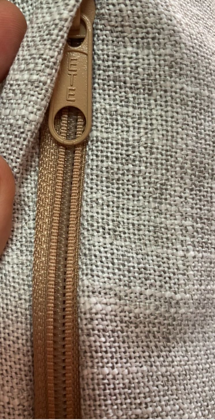 Natural Calm — Pure Linen Cushion 45x45cm Button Grey