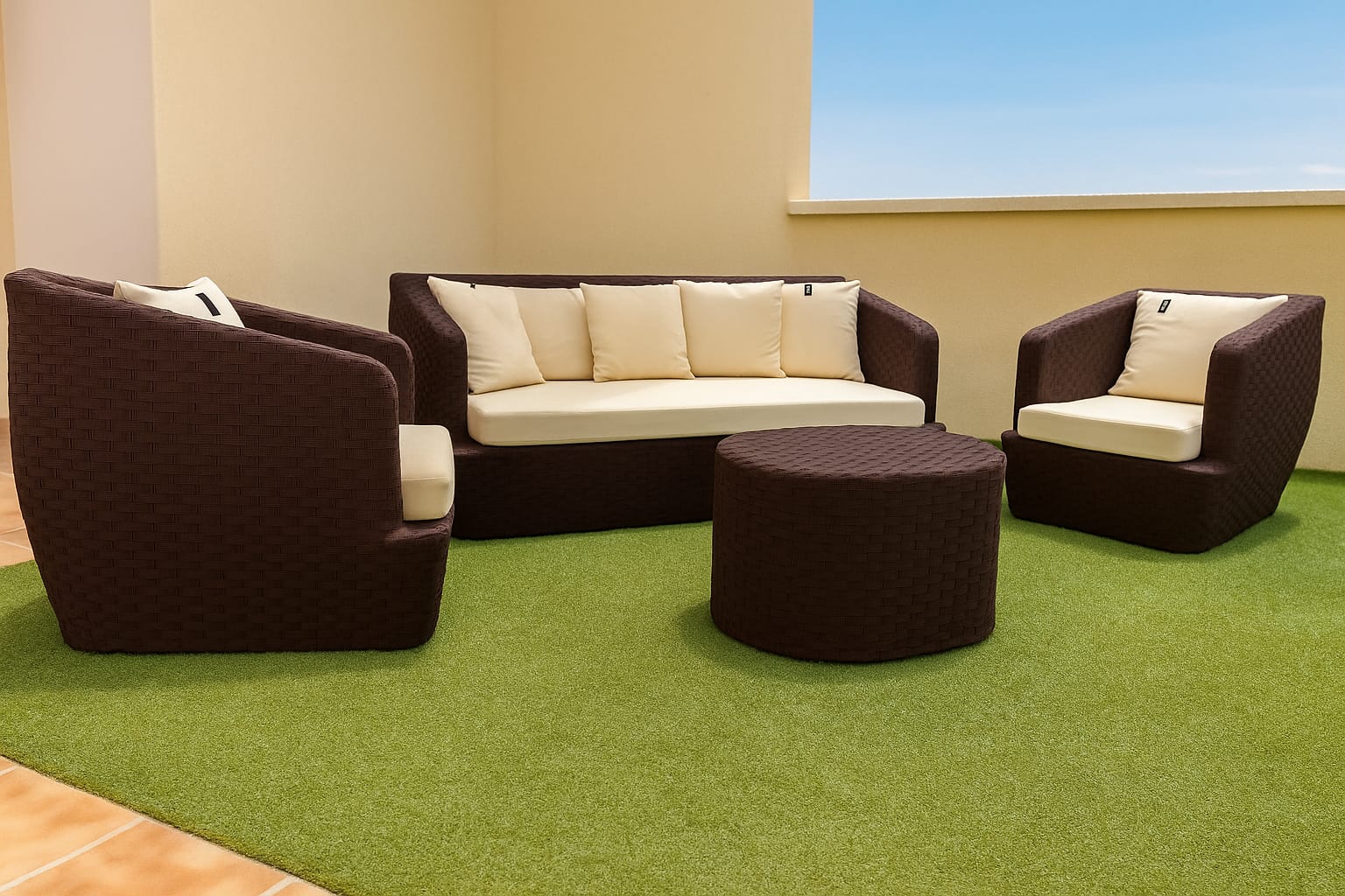 Brownie Garden Collection – Relaxed Luxury with Cotton Linen Cushions