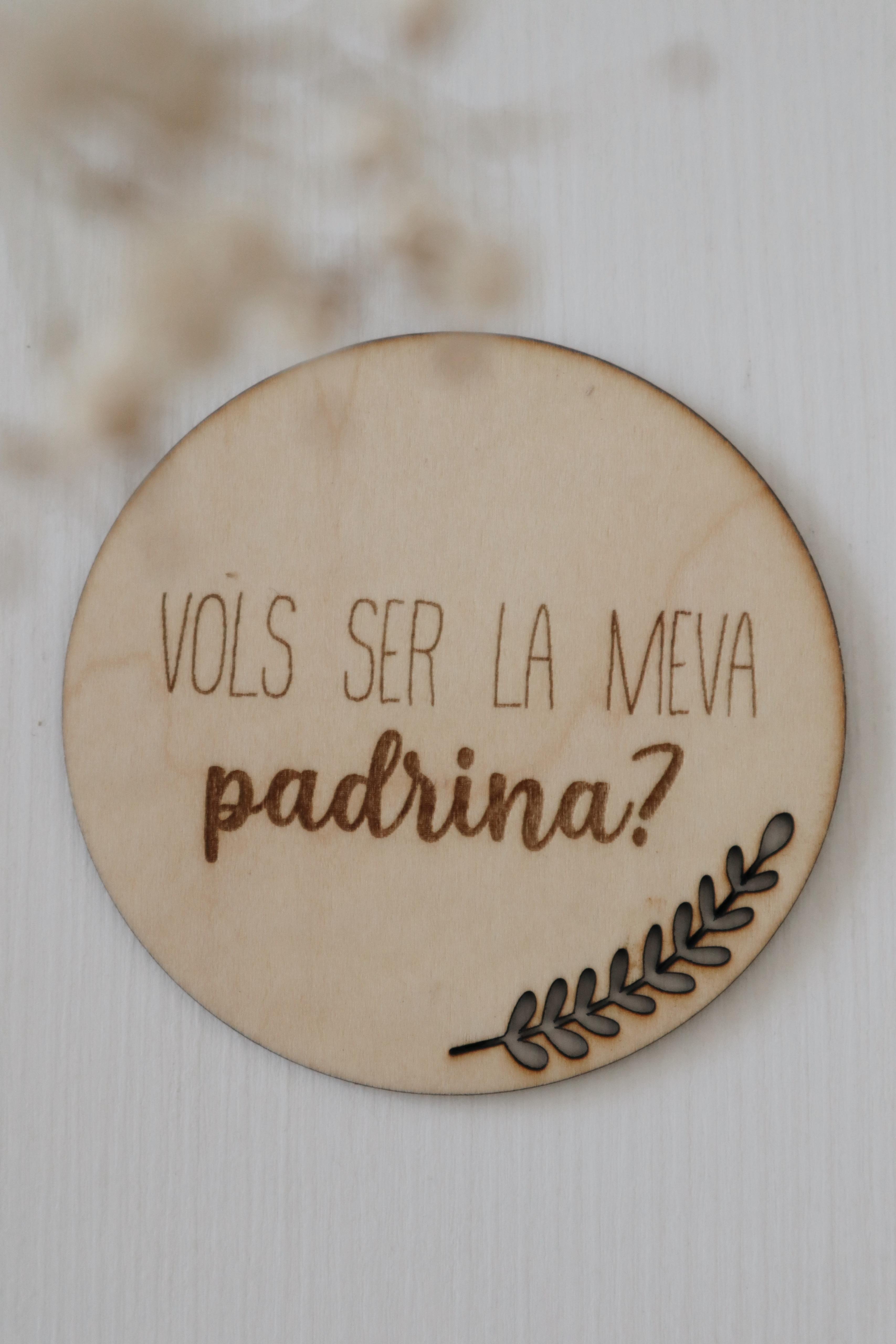 Placas madrina y padrino